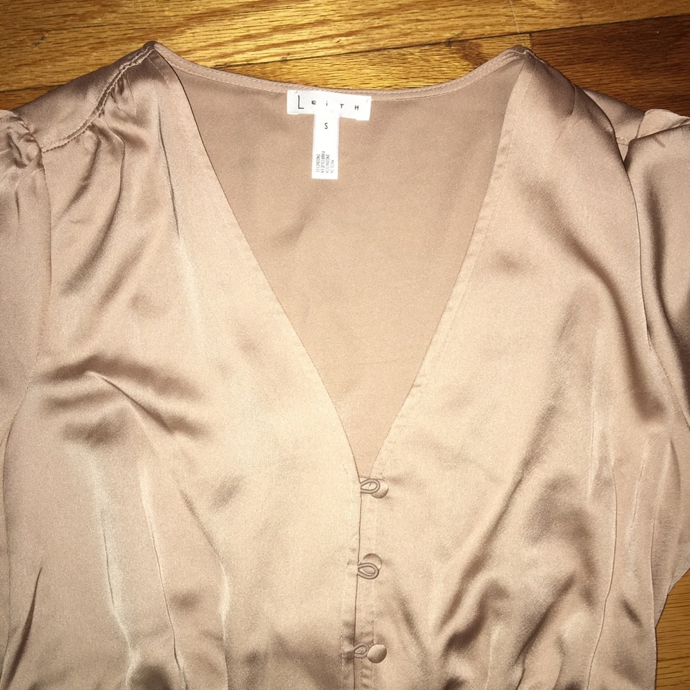 Silk maxi dress